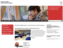 Tablet Screenshot of kantisargans.ch